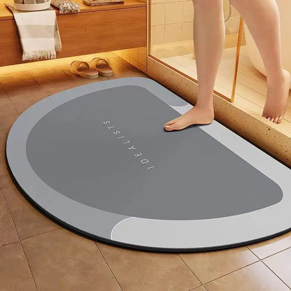 1pc New Type Mud Bathroom Mat