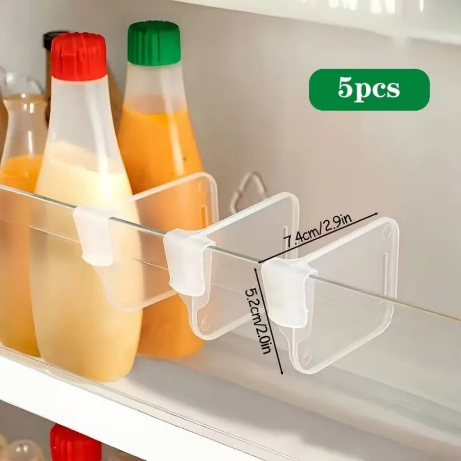 5Pack Refrigerator Shelf Dividers
