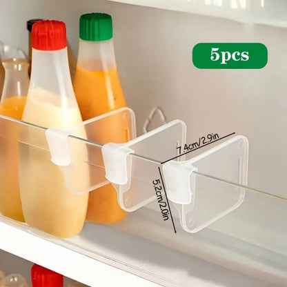 5Pack Refrigerator Shelf Dividers
