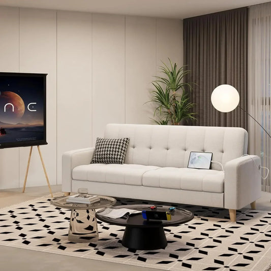 XMSJ-2-Seater Fabric Loveseat