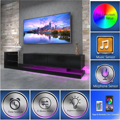 LED TV Stand for 55 65 75 Inch TV