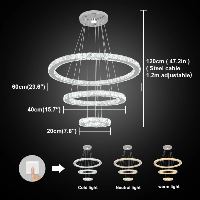 Modern Crystal Chandelier