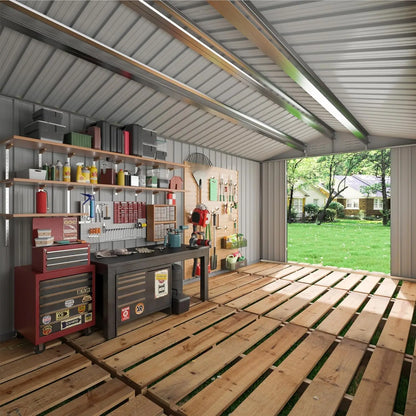 10x10~12x18FT Metal Storage
