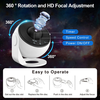 13 In 1 Galaxy Ultra Star Projector