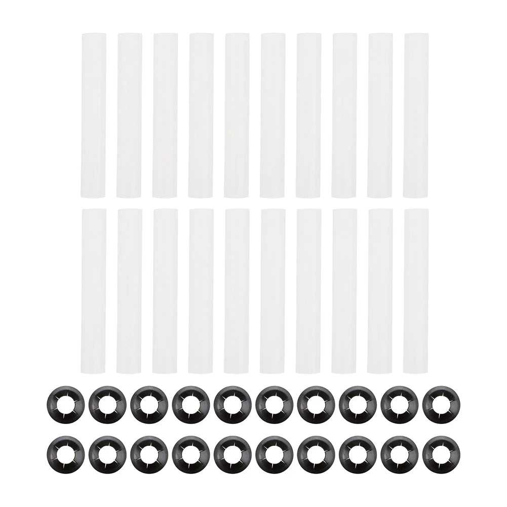 20Pcs Garage Door Hinge Quiet Roller Sleeves