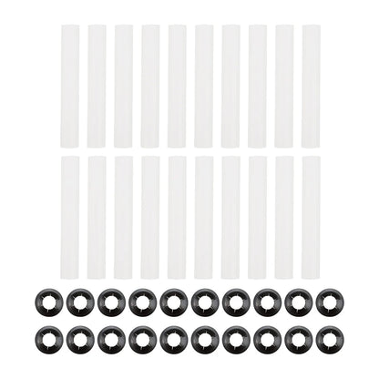 20Pcs Garage Door Hinge Quiet Roller Sleeves