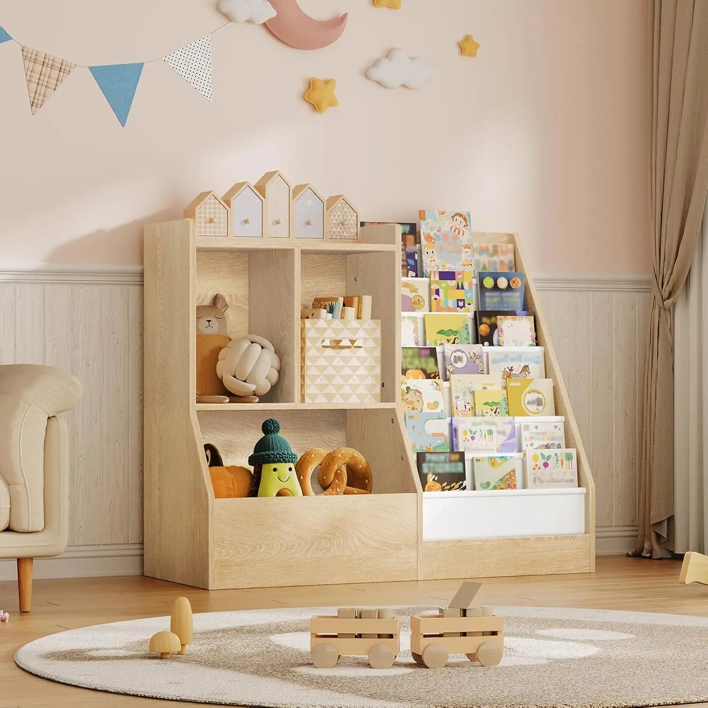 39.4" Kids Bookshelf