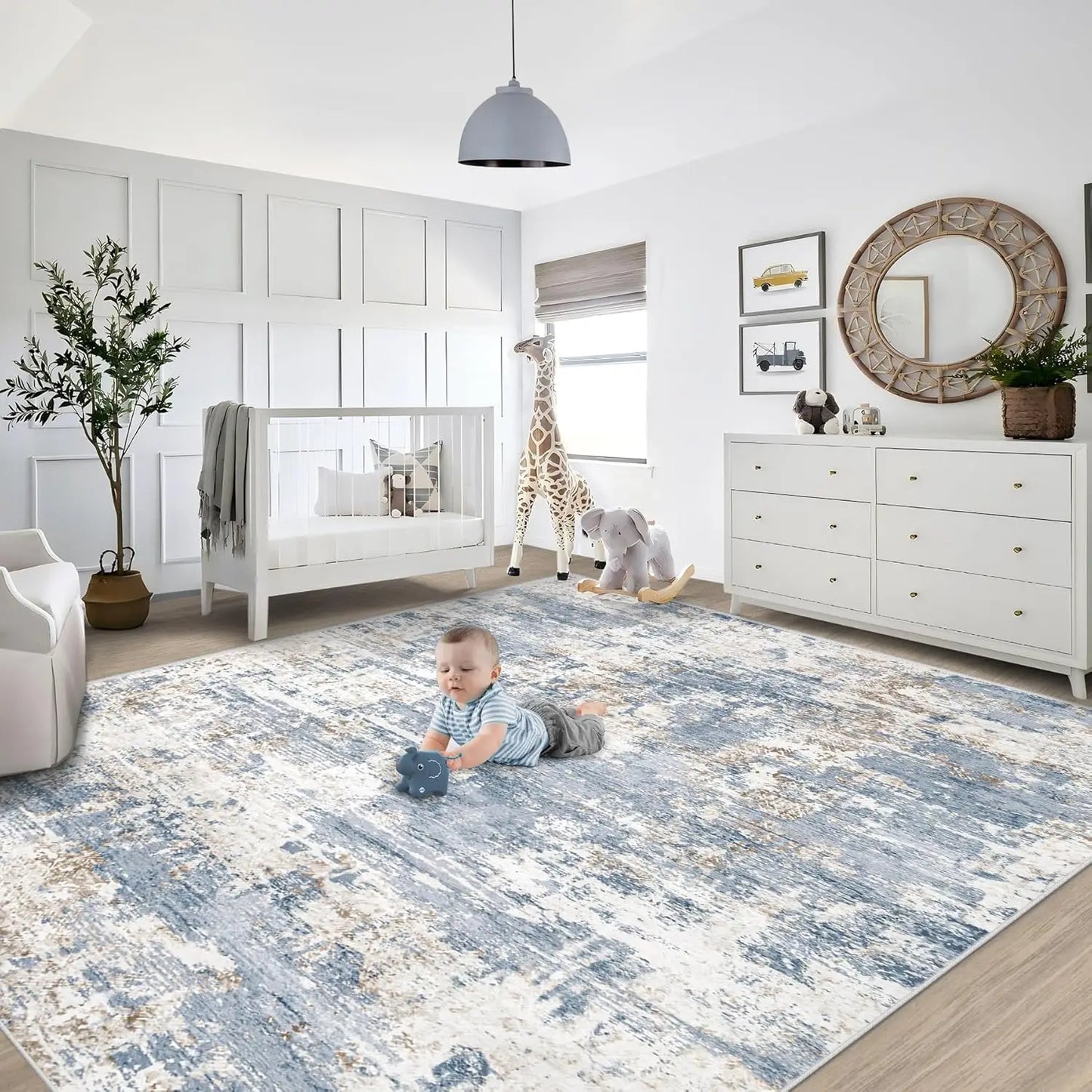 8x10 Washable  Area Rug