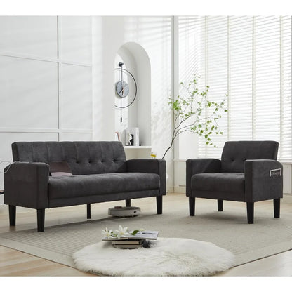 Living Room Furniture Sectional Sofa Sets 2 Pcs