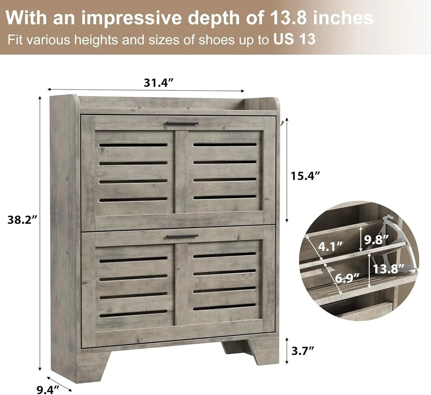 Narrow And Slim Shoe Cabinet Organizer