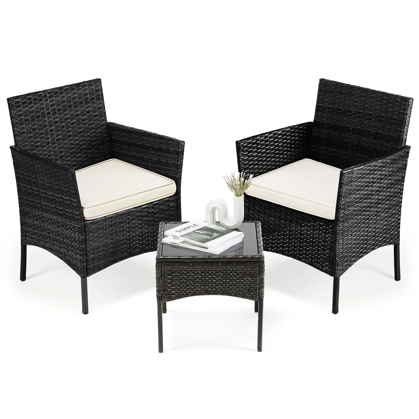3 Pieces Outdoor Patio Furniture