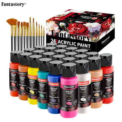 Fantastory 60ml Acrylic Paint Set