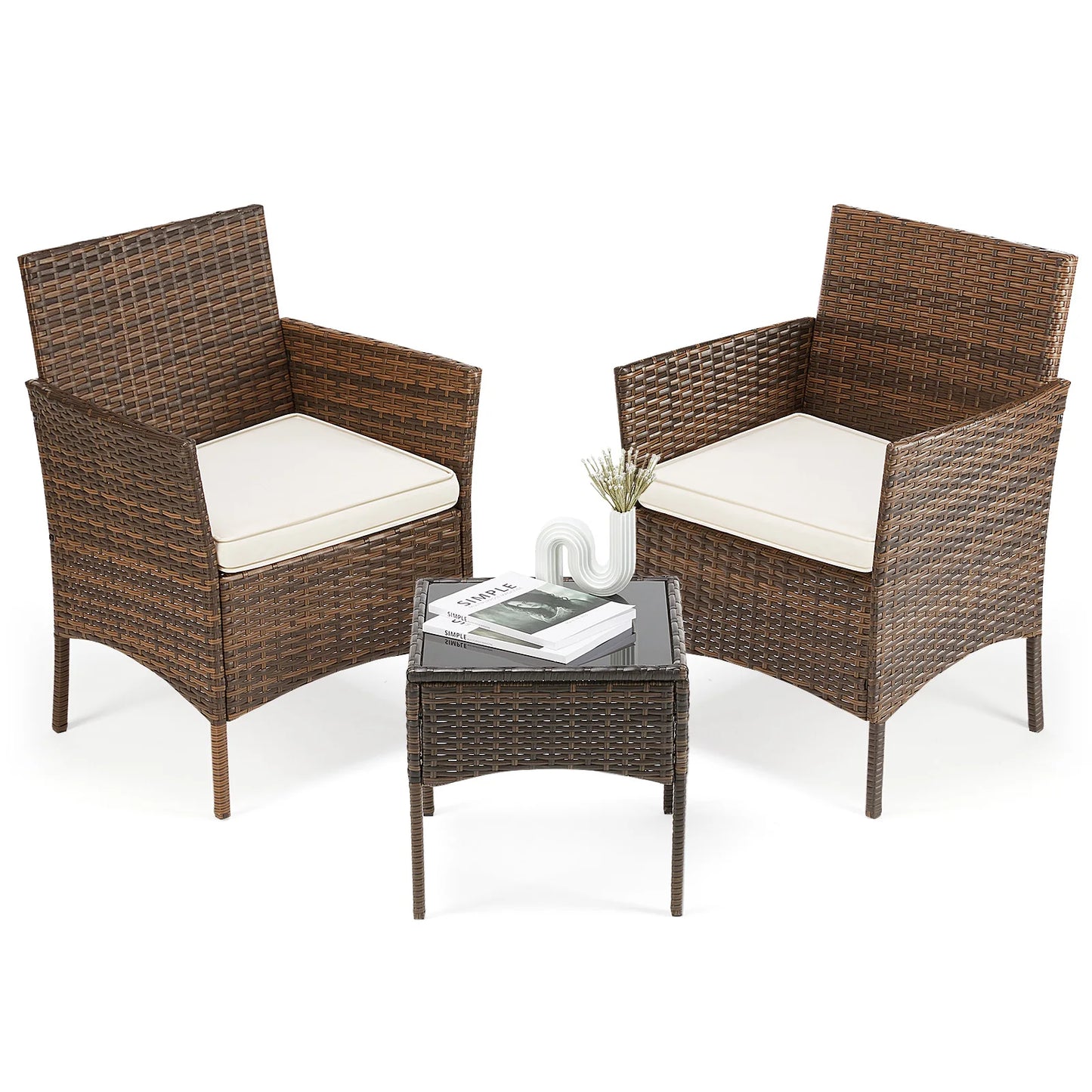 3 Pieces Outdoor Patio Furniture