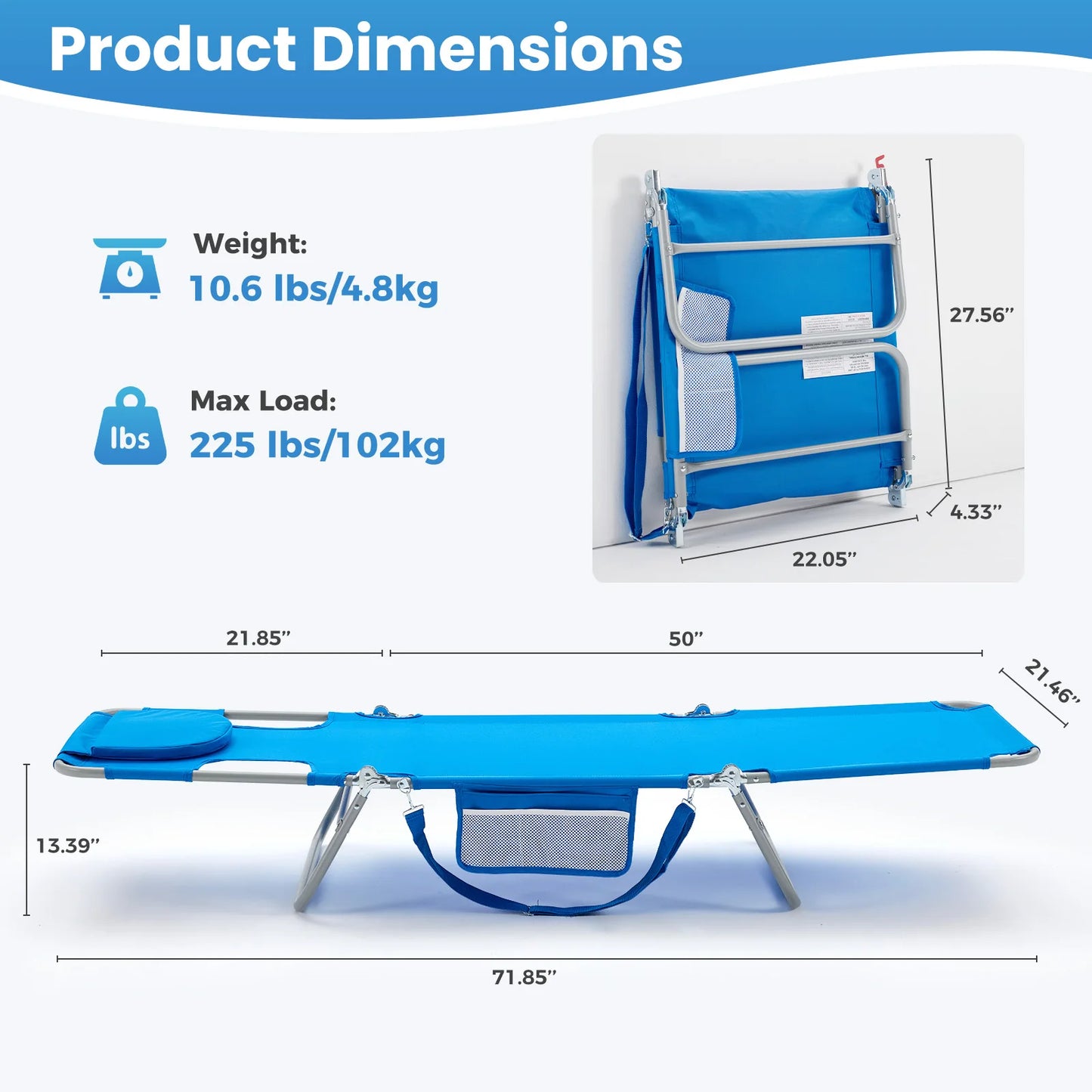 5-Position Adjustable  Chair