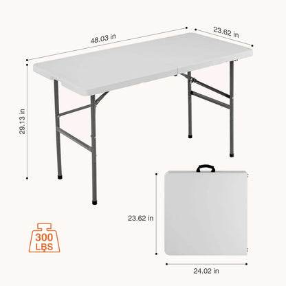 4/6/8 FT Portable Folding Table