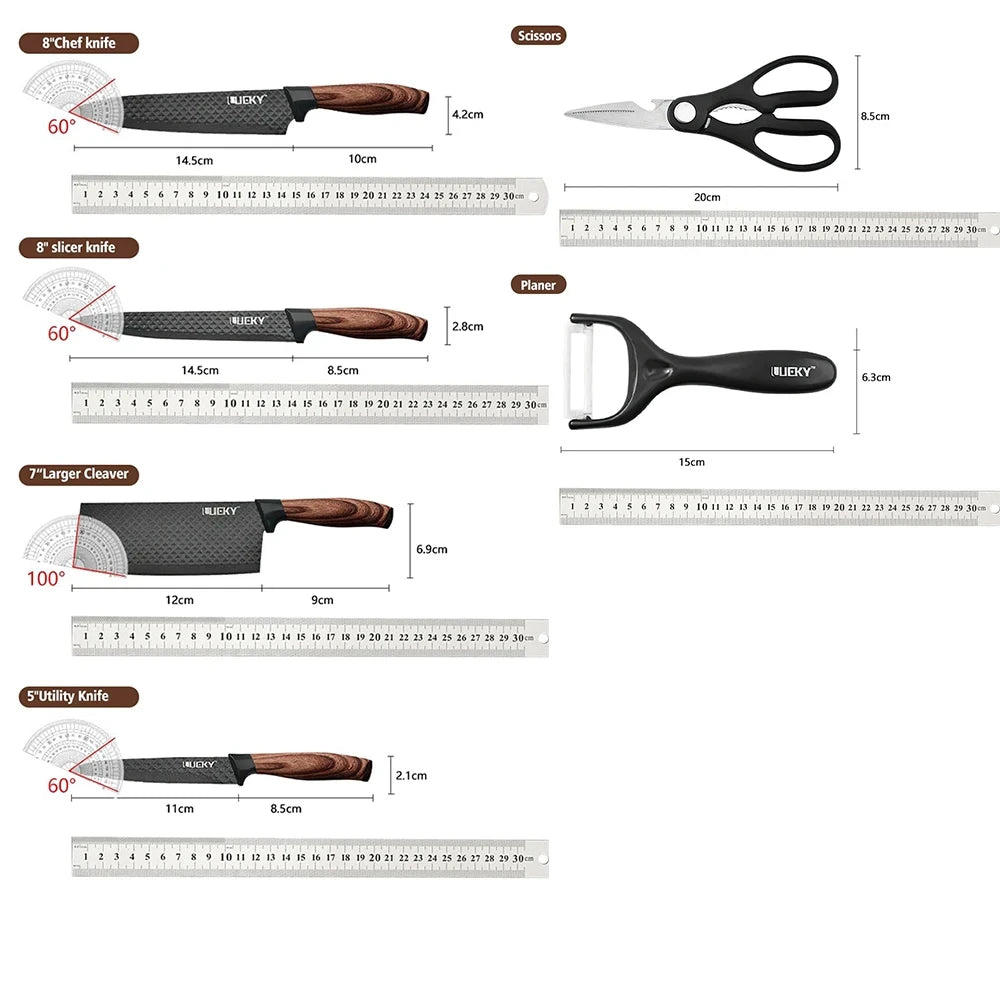 Kitchen Knife Set Stainless Steel