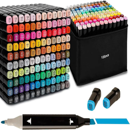 Markers, 80/120/168 Colors