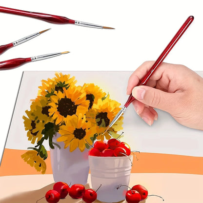 10/11/20/22Pcs Fine Detail Paint Brush