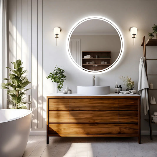 Intelligent Illuminate Round Mirror