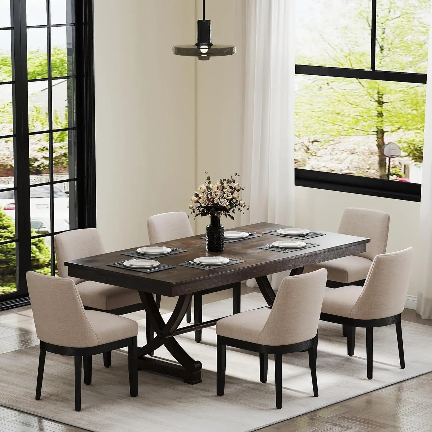 Modern Dining Chairs Set of 6