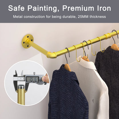 Wall Mounted Clothes Rack