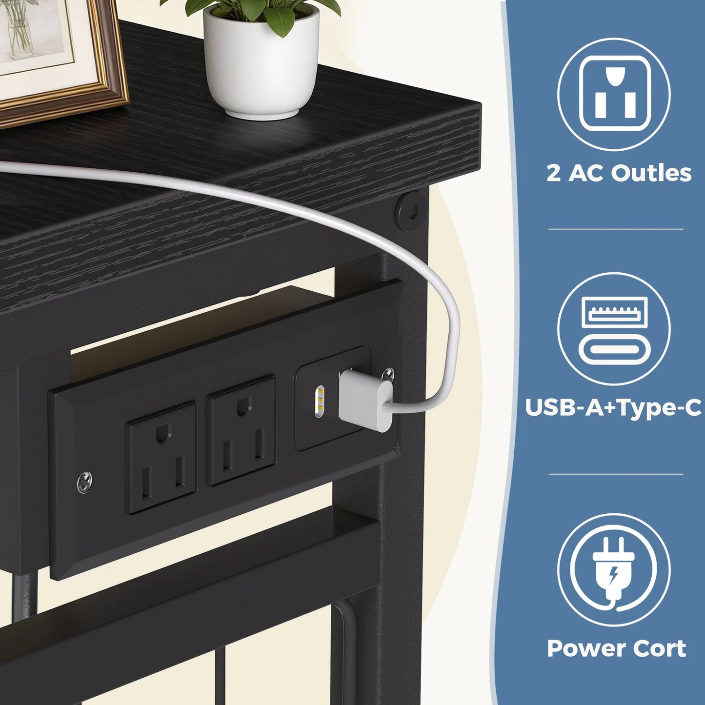 6 Drawer Fabric Dresser
