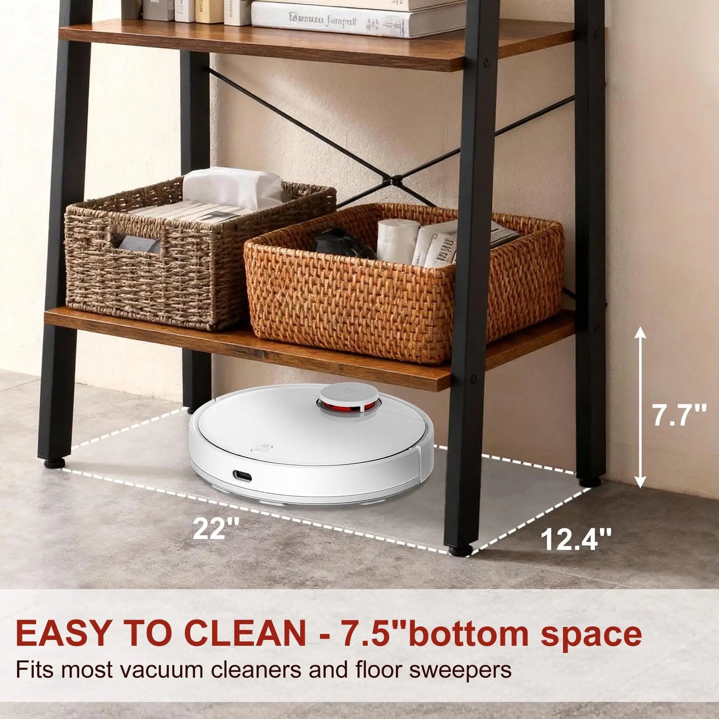 4-Tier Display Bookshelf