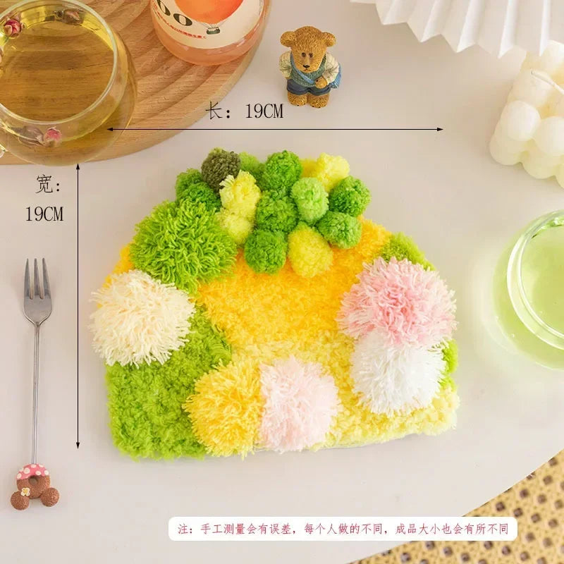 Latch Hook Coaster Kits for Adults Beginners