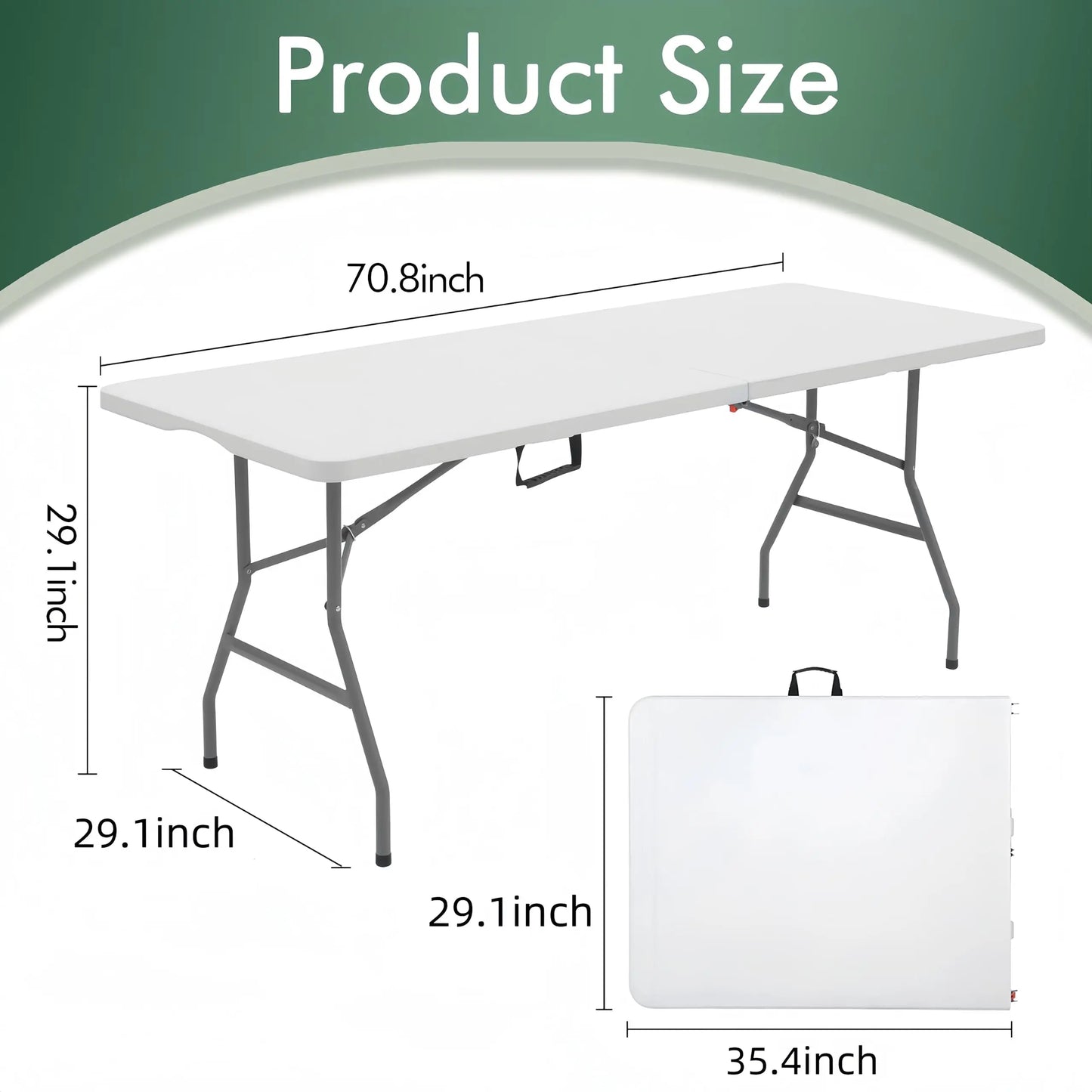 Folding Table 6 FT Lightweight