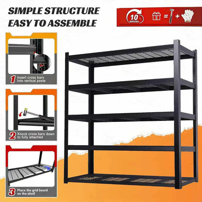 72" Adjustable Shelving
