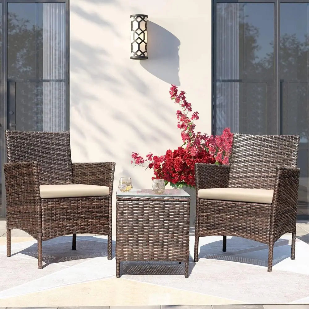 3-Piece Outdoor Patio Furniture