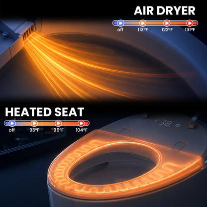 Smart Toilet Seat with Bidet