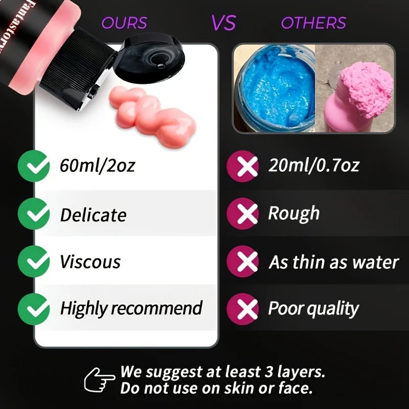 Fantastory 10PCS Glow In The Dark Paint