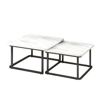 Square Nesting Coffee Tables 2