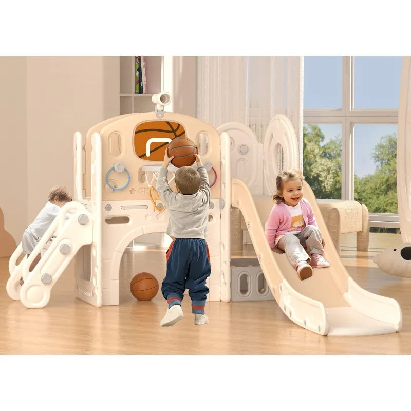 8 in 1 Toddler Slide and Climber Plus More