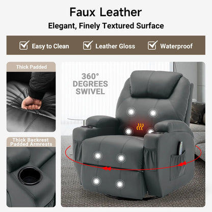 Recliner Chair with Massage