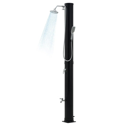 7.2FT Freestanding Solar Heated Pool Shower