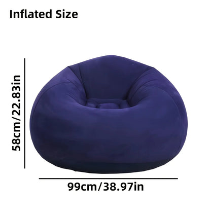 Ultra-Comfort Inflatable Bean Bag Chair