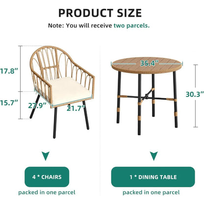 5 pieces outdoor patio