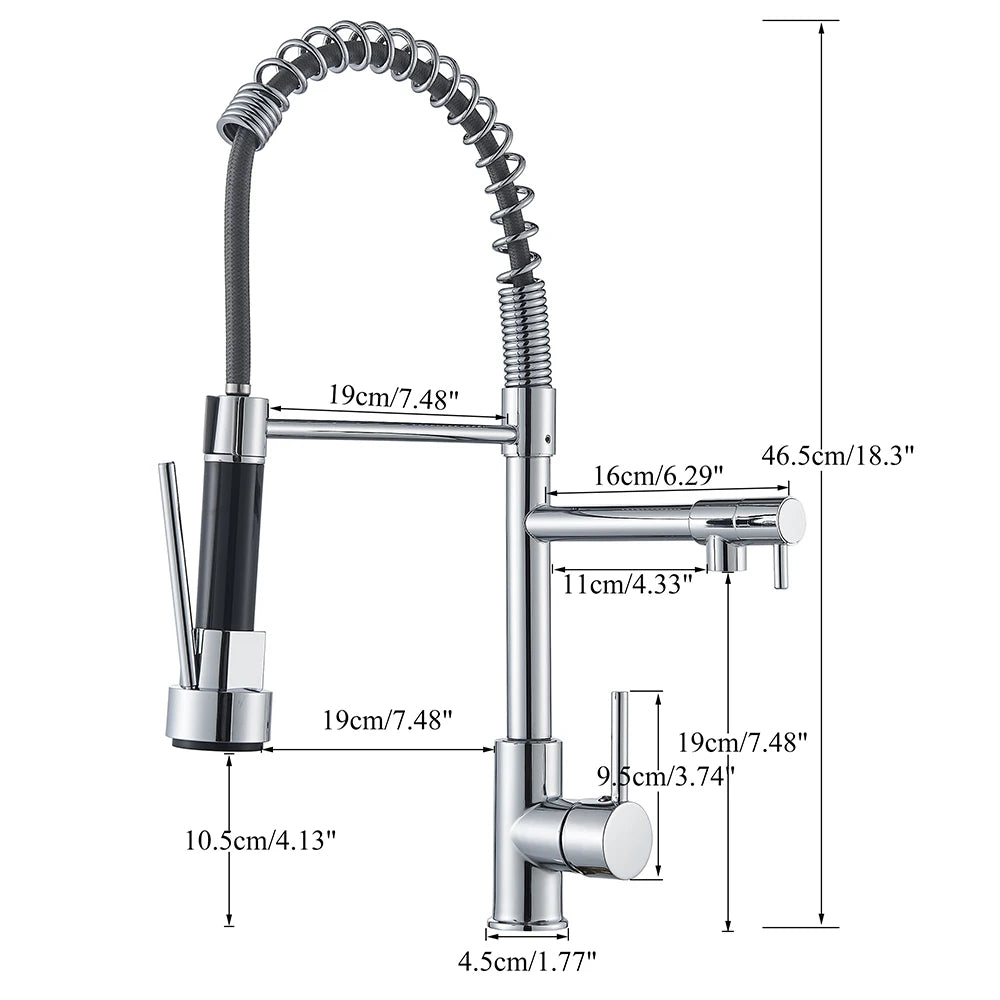 Chrome Kitchen Faucet