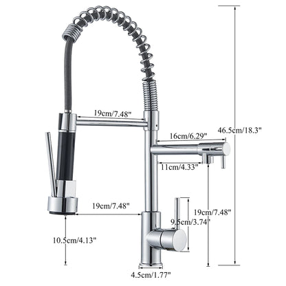 Chrome Kitchen Faucet