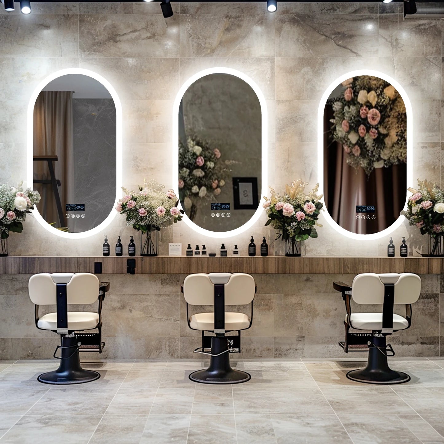 20x32” Led Lighted Bluetooth Mirror