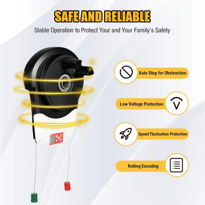 100W Electric Roll Up Garage Door Opener
