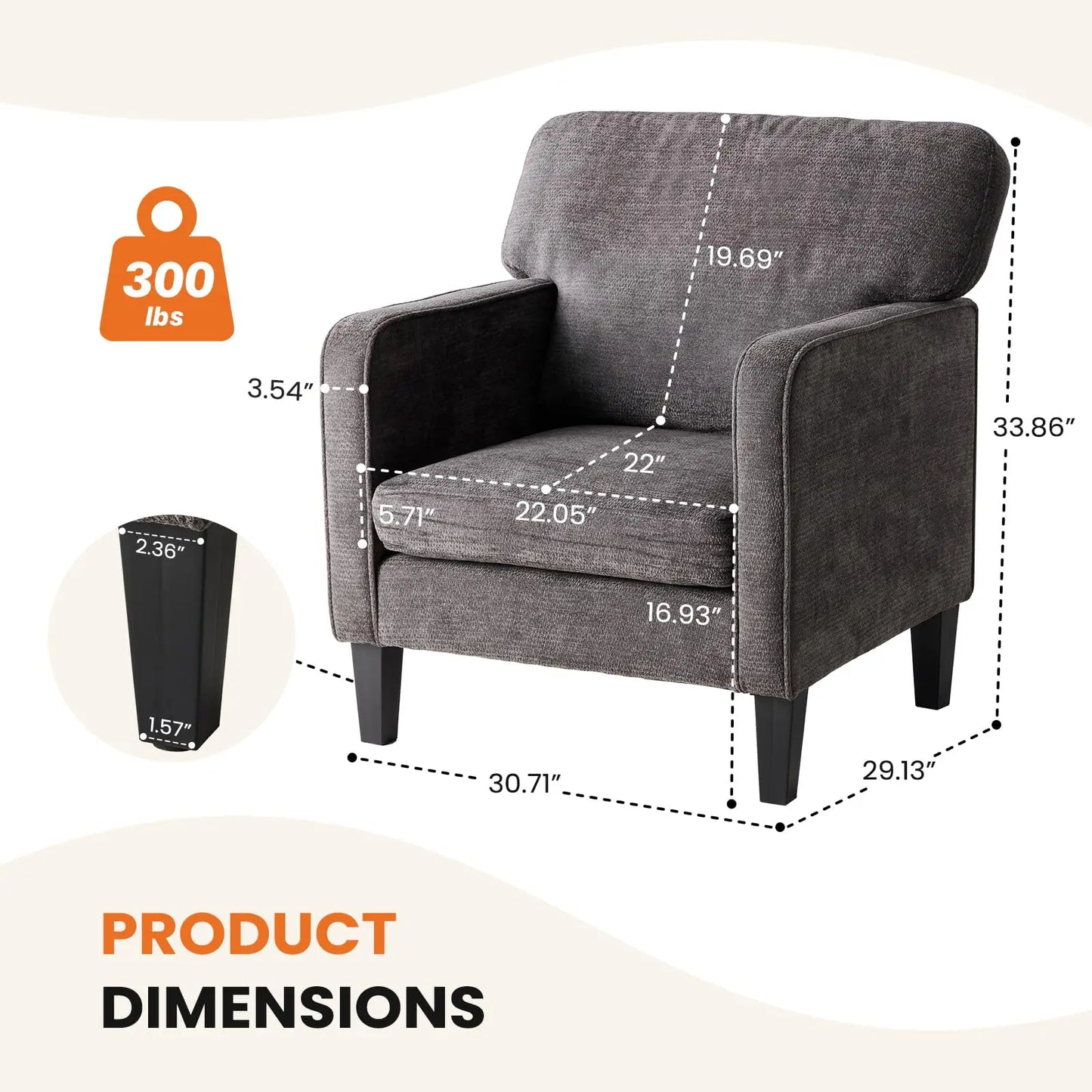 Ergonomic Accent Chairs