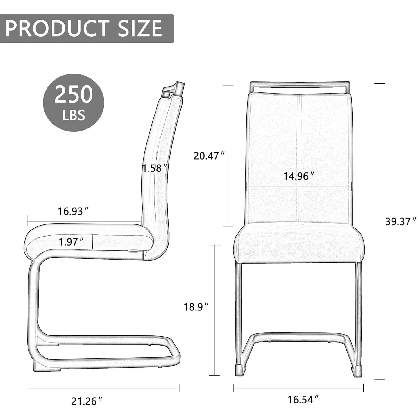 Dining Chairs Set of 4