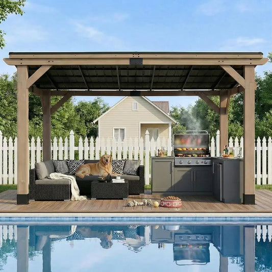 10' x 12' Cedar Patio