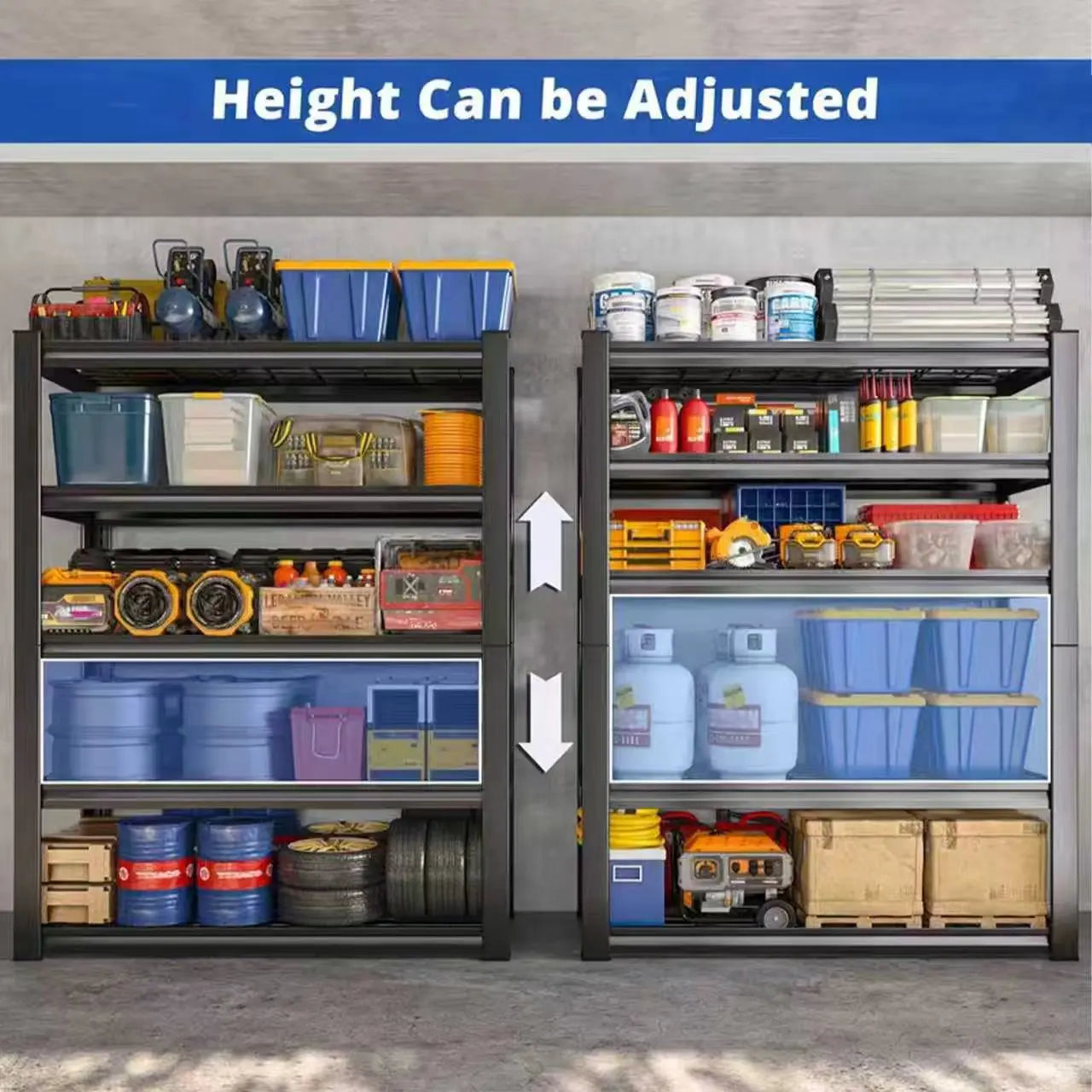 72" Adjustable Shelving