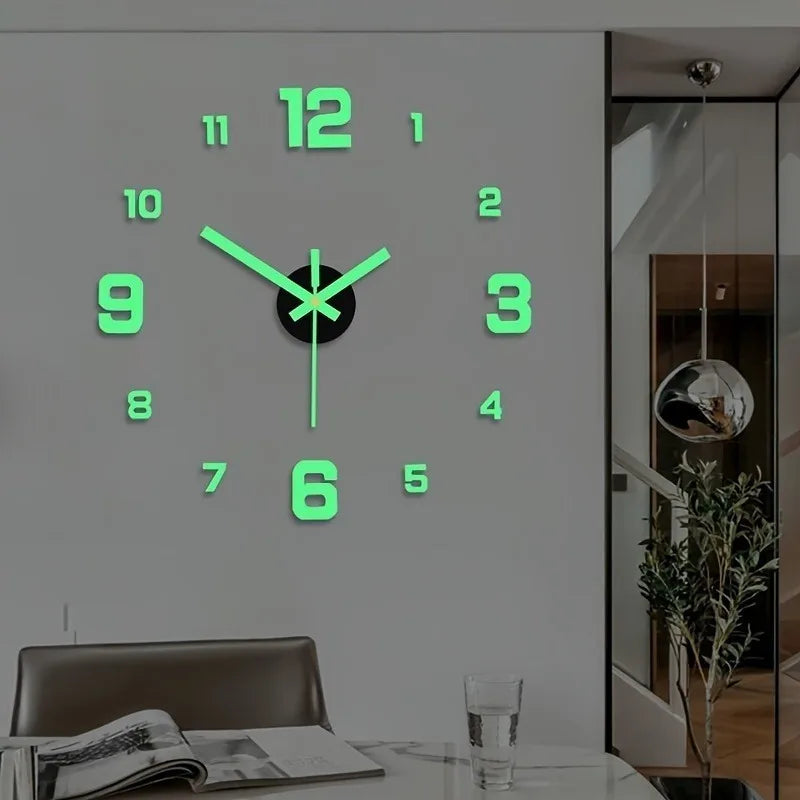 Simple LED wall clock