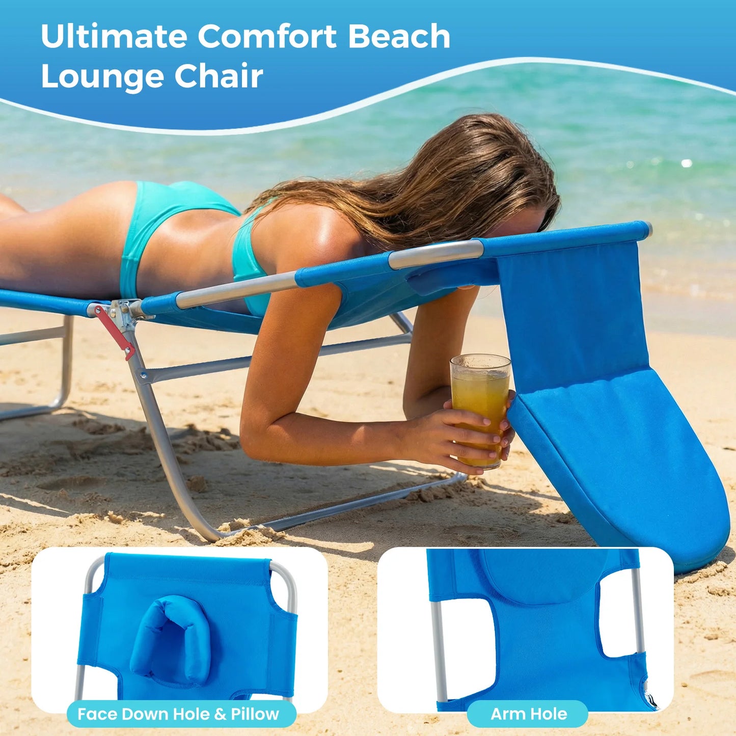 5-Position Adjustable  Chair