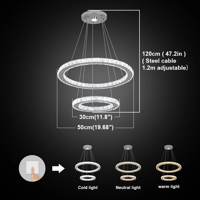 Modern Crystal Chandelier